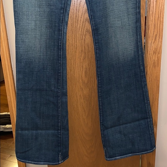 Blue Wide Leg Jeans - Picture 2 of 5